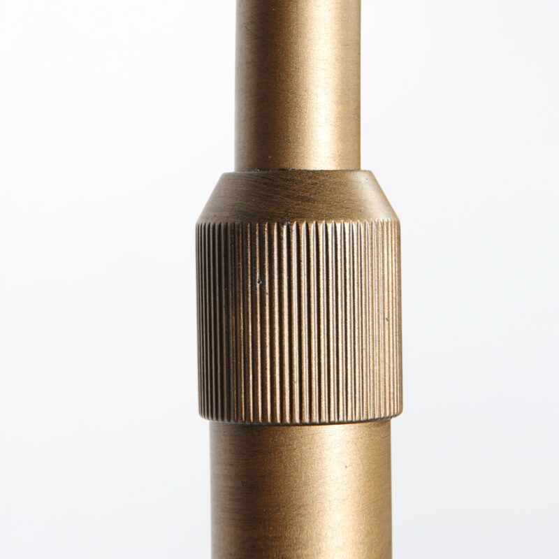 Lámpara clásica bronce con pantalla de esparto Steinhauer Sparkled Light - Imagen 12