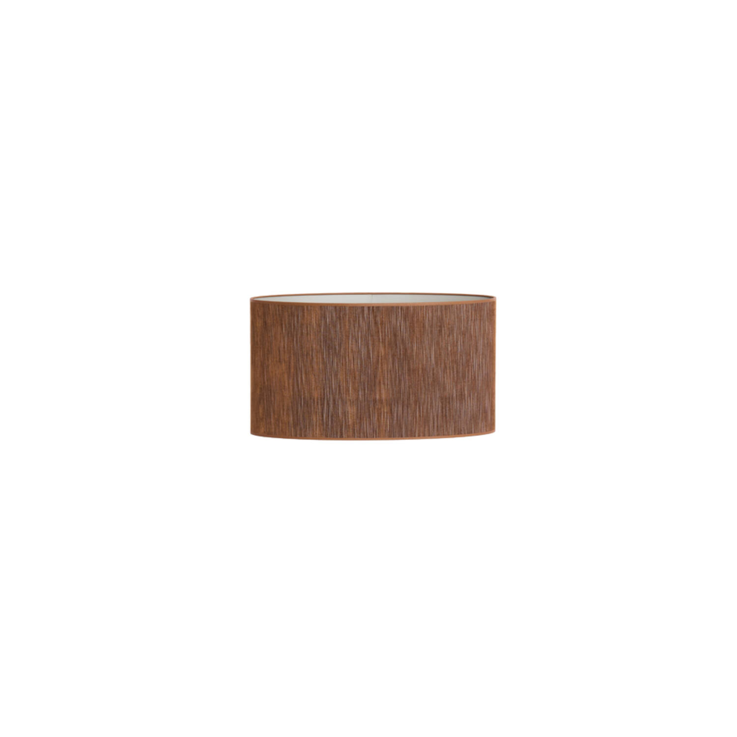 Lámpara de cilindro marrón para ambiente Light & Living Penny - H. 25 cm