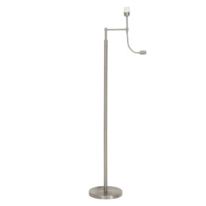 Estructura metálica color acero con luz de lectura Light & Living Calgary – H. 138 cm