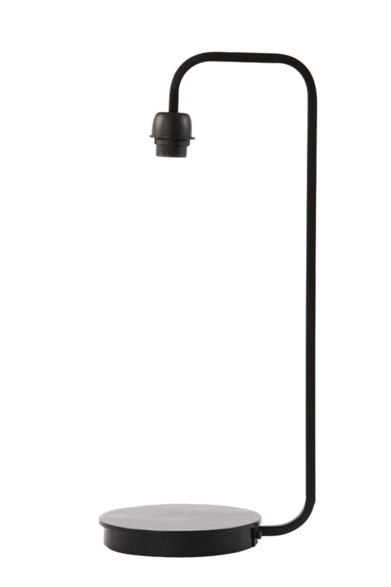 Base de lámpara negra moderna Light & Living Mareno - H. 60 cm - Imagen 2