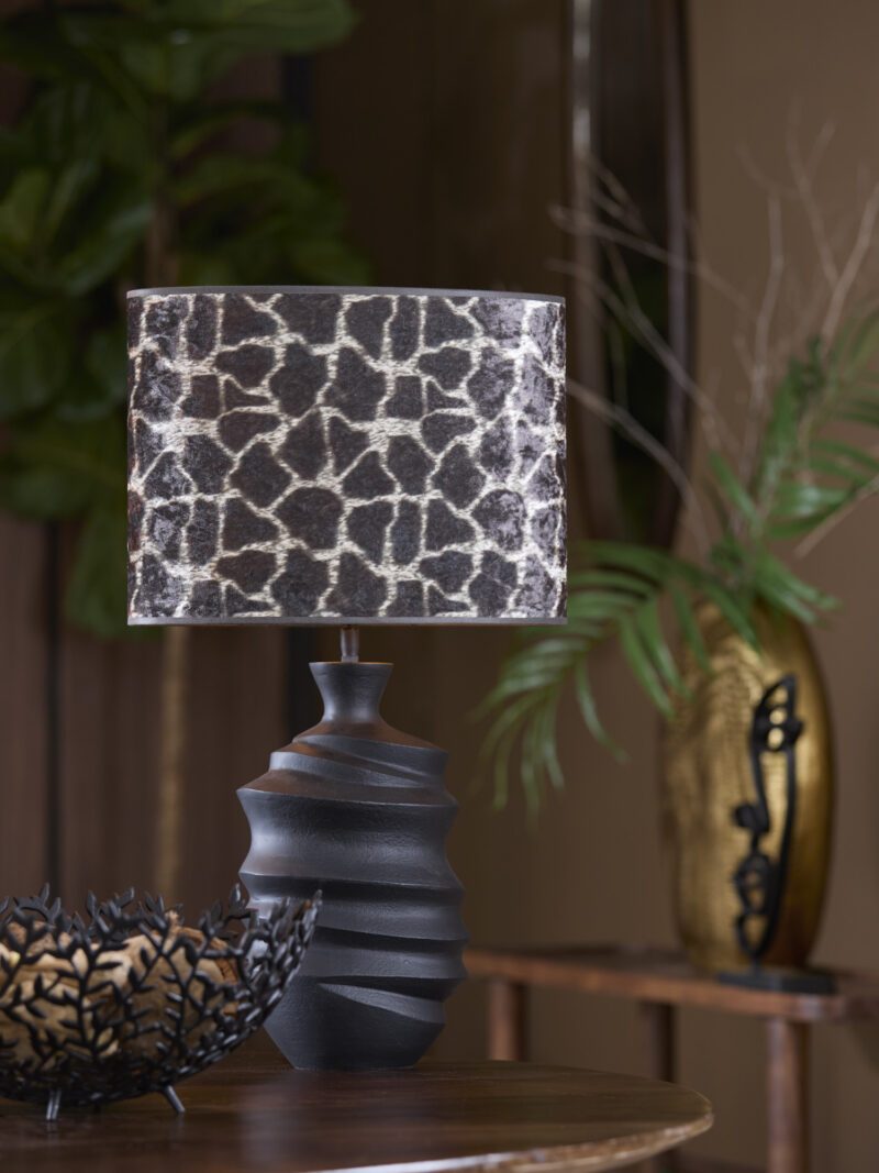 Base de lámpara de mesa negra Light & Living Sharon - H. 41 cm - Imagen 4