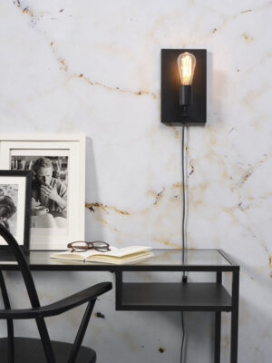 it'saboutromi-apliquedepared-madrid-negro-metal-lámparadecabecera-e27-madrid/wa/b-02