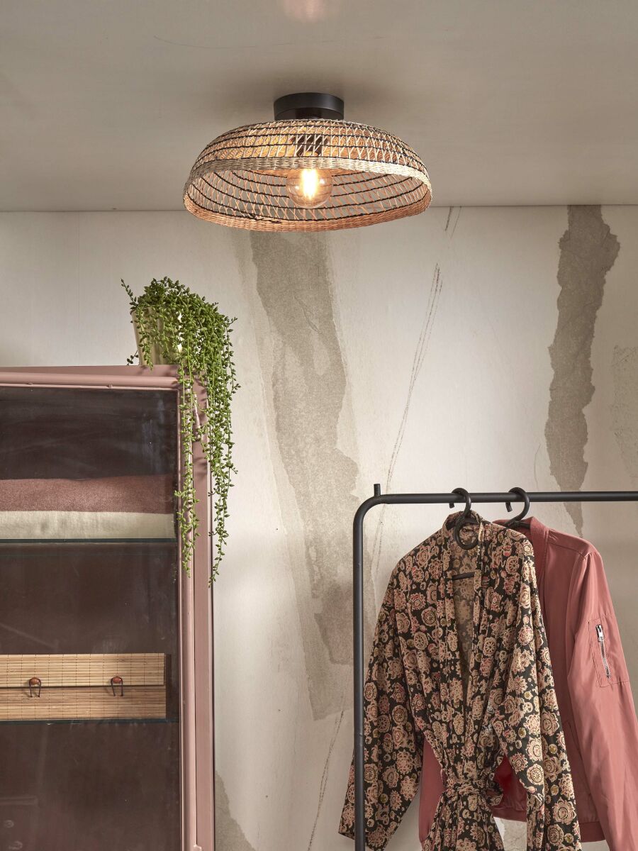 good&mojo-plafón-pantanal-negro-metalhierbamarina-ø45cm-e27-pantanal/c45/b-02