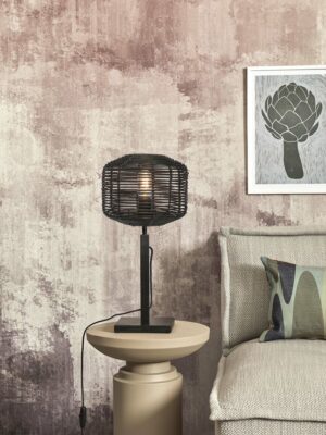 good&mojo-lámparademesa-tanami-negro-bambúrotan-ø25cm-e27-tanami/t25/b/2520/b-02