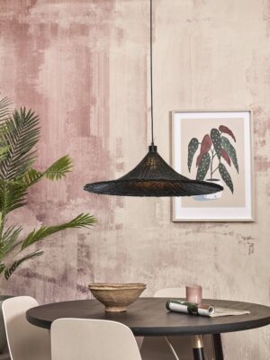 good&mojo-lámparacolgante-borabora-negro-metalrotan-ø70cm-e27-borabora/h/7020/b-02