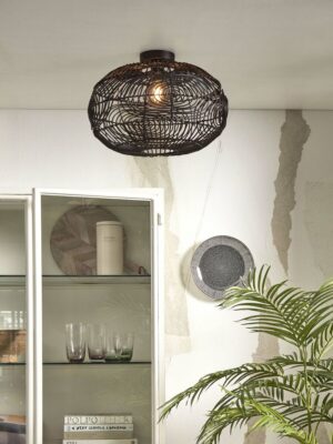 good&mojo-plafón-madeira-negro-metalrotan-ø48cm-e27-madeira/c48/b-03