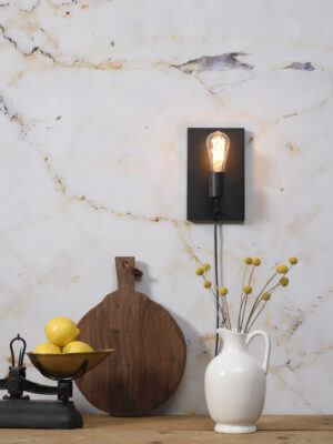 it'saboutromi-apliquedepared-madrid-negro-metal-lámparadecabecera-e27-madrid/wa/b-03