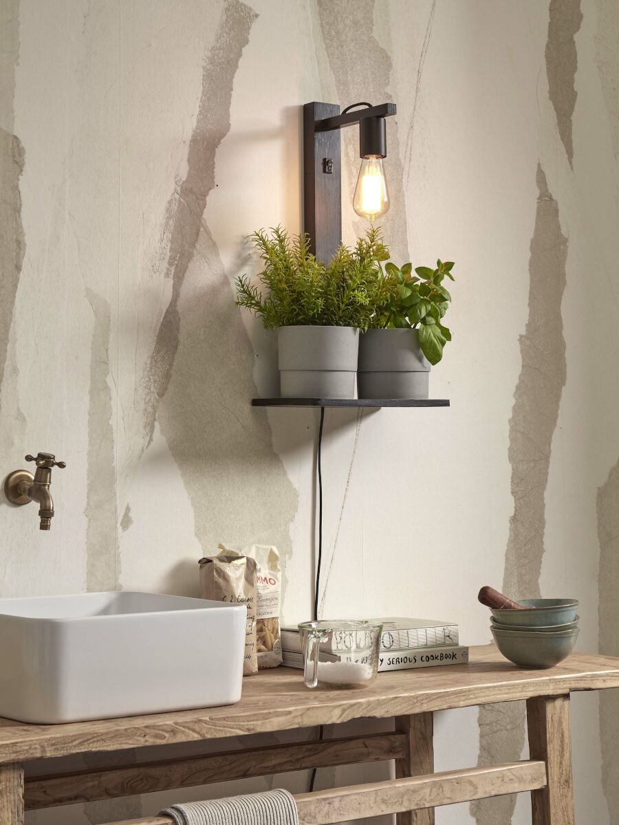 good&mojo-apliquedepared-flores-negro-bambú-e27-flores/w52/b-03