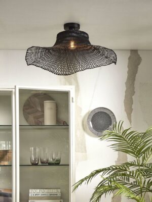 good&mojo-plafón-ibiza-negro-bambúmetal-ø65cm-e27-ibiza/c65/b-03