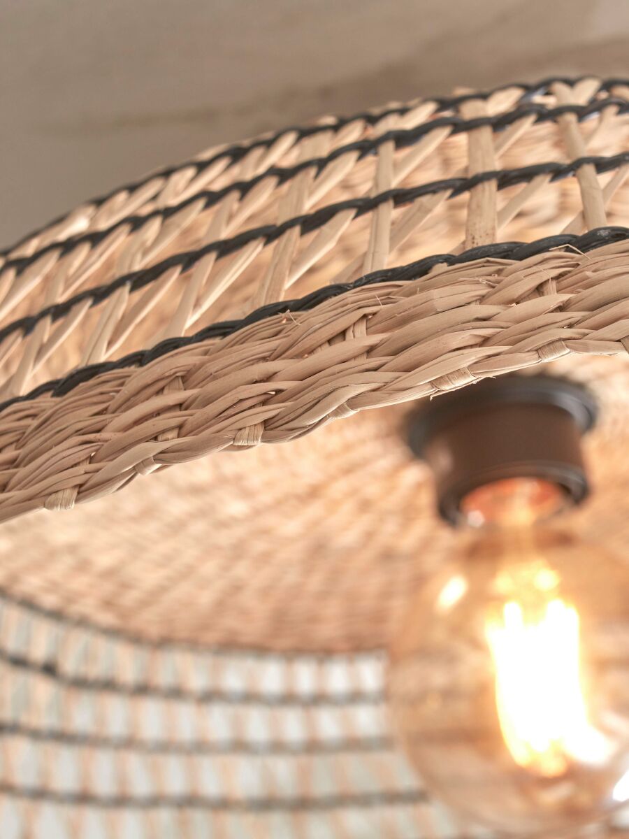 good&mojo-plafón-pantanal-negro-metalhierbamarina-ø45cm-e27-pantanal/c45/b-04