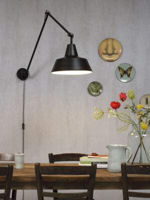 it'saboutromi-apliquedepared-chicago-negro-metal-ø36cm-e27-chicago/wa/b-04