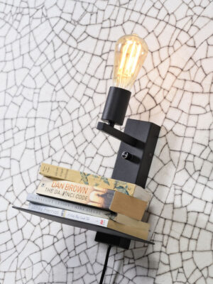 it'saboutromi-apliquedepared-florence-negro-metal-lámparadecabecera-e27-florence/ws/b-04