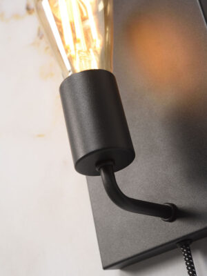 it'saboutromi-apliquedepared-madrid-negro-metal-lámparadecabecera-e27-madrid/wa/b-07