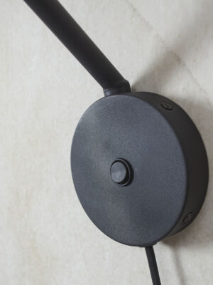 it'saboutromi-apliquedepared-bordeaux-negro-metal-ø6cm-gu10-bordeaux/w/b-07