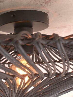 good&mojo-plafón-zanzibar-negro-metalrotan-ø40cm-e27-zanzibar/c/4012/b-07