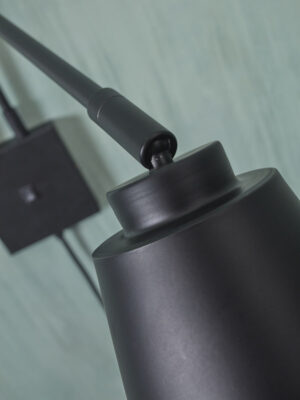 it'saboutromi-apliquedepared-bremen-negro-metal-lámparadecabecera-e27-bremen/w2/b-08