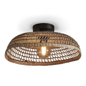 good&mojo-plafón-pantanal-negro-metalhierbamarina-ø45cm-e27-pantanal/c45/b-1