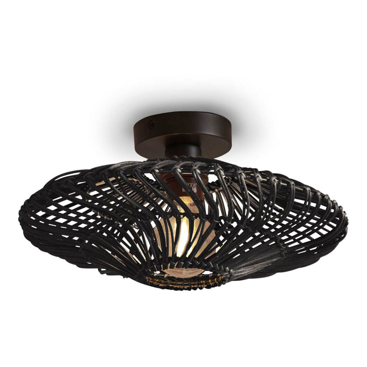 good&mojo-plafón-zanzibar-negro-metalrotan-ø40cm-e27-zanzibar/c/4012/b-1