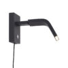 it'saboutromi-apliquedepared-zurich-negro-metal-lámparadecabecera-led-zurich/w/b-1