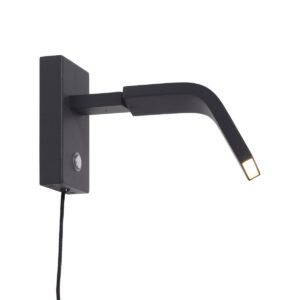 it'saboutromi-apliquedepared-zurich-negro-metal-lámparadecabecera-led-zurich/w/b-1