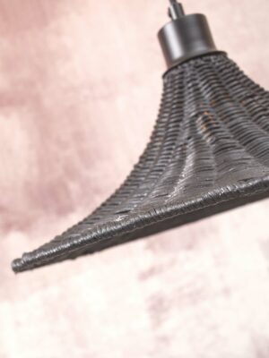 good&mojo-lámparacolgante-borabora-negro-metalrotan-ø40cm-e27-borabora/h/4012/b-10