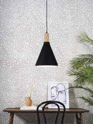 it'saboutromi-lámparacolgante-melbourne-natural/negro-metal-ø25cm-e27-melbourne/h38/b-12