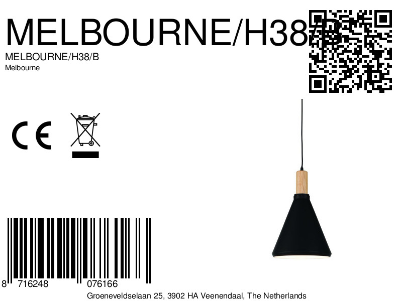 it'saboutromi-lámparacolgante-melbourne-natural/negro-metal-ø25cm-e27-melbourne/h38/b-8a