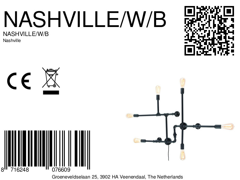 it'saboutromi-apliquedepared-nashville-negro-metal-e27-nashville/w/b-8a