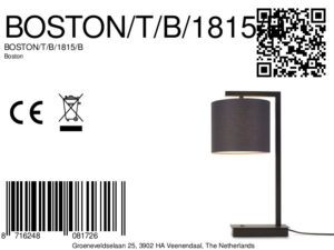 it'saboutromi-lámparademesa-boston-negro-algodónmetal-ø18cm-e14-boston/t/b/1815/b-8a