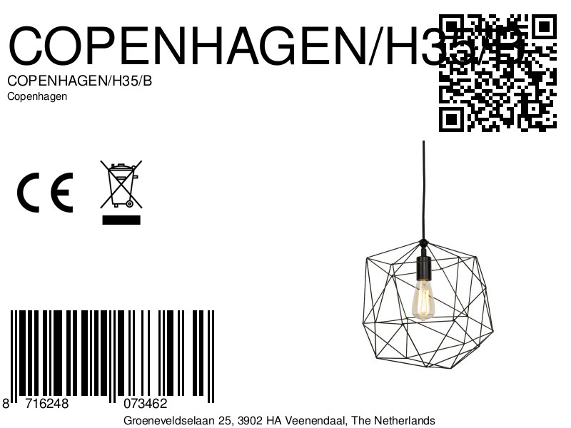 it'saboutromi-lámparacolgante-copenhagen-negro-metal-ø35cm-e27-copenhagen/h35/b-8a