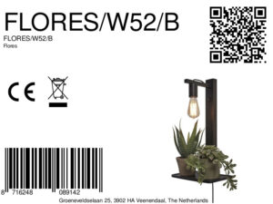 good&mojo-apliquedepared-flores-negro-bambú-e27-flores/w52/b-8a
