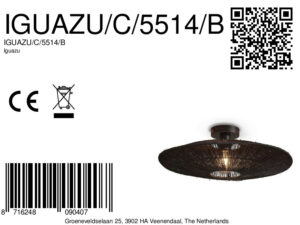 good&mojo-plafón-iguazu-negro-metalcaña-ø55cm-e27-iguazu/c/5514/b-8a