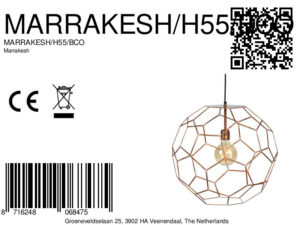 it'saboutromi-lámparacolgante-marrakesh-bronce-metal-ø55cm-e27-marrakesh/h55/bco-8a