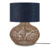 good&mojo-lámparademesa-kalahari-azul-linorotan-ø32cm-e27-kalahari/t32/n/3220/bd-1