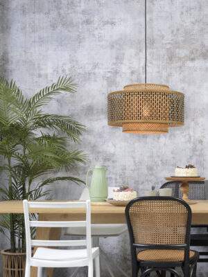 good&mojo-lámparacolgante-bhutan-natural/negro-bambú-ø50cm-e27-bhutan/h/5030/bn-02