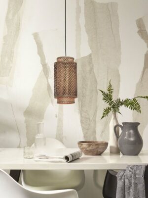 good&mojo-lámparacolgante-bhutan-natural/negro-bambúmetal-ø18cm-e27-bhutan/h/1835/bn-02