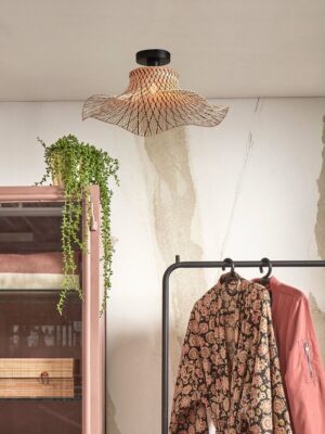 good&mojo-plafón-ibiza-natural/negro-bambúmetal-ø50cm-e27-ibiza/c50/bn-02