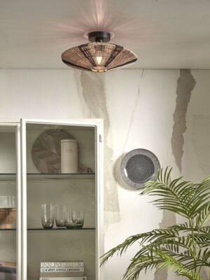 good&mojo-plafón-iguazu-natural/negro-metalcaña-ø40cm-e27-iguazu/c/4012/bn-02