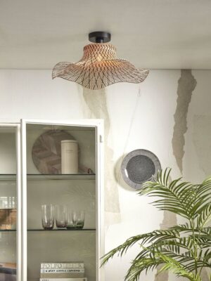 good&mojo-plafón-ibiza-natural/negro-bambúmetal-ø50cm-e27-ibiza/c50/bn-03