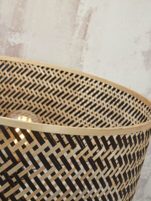 good&mojo-lámparadepie-java-natural/negro-bambú-ø50cm-e27-java/f/mb/b/5022/bn-04