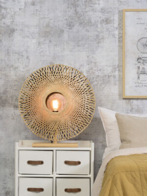 good&mojo-lámparademesa-kalimantan-natural/negro-bambú-ø60cm-e14-kalimantan/t/n/6015/bn-05