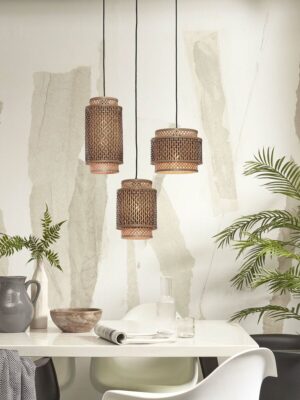 good&mojo-lámparacolgante-bhutan-natural/negro-bambúmetal-ø25cm-e27-bhutan/h/2520/bn-05