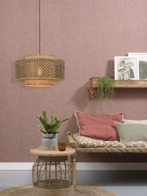 good&mojo-lámparacolgante-bhutan-natural/negro-bambú-ø50cm-e27-bhutan/h/5030/bn-05