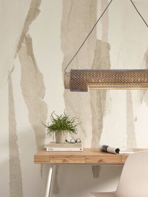 good&mojo-lámparacolgante-bhutan-natural/negro-bambúmetal-ø15cm-e27-bhutan/h85/bn-05