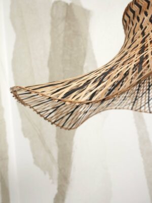 good&mojo-plafón-ibiza-natural/negro-bambúmetal-ø50cm-e27-ibiza/c50/bn-05