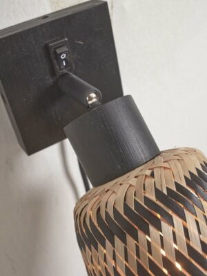 good&mojo-apliquedepared-java-natural/negro-bambú-ø15cm-e27-java/w/b/15/bn-05