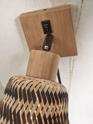 good&mojo-apliquedepared-java-natural/negro-bambú-ø15cm-e27-java/w/n/15/bn-05