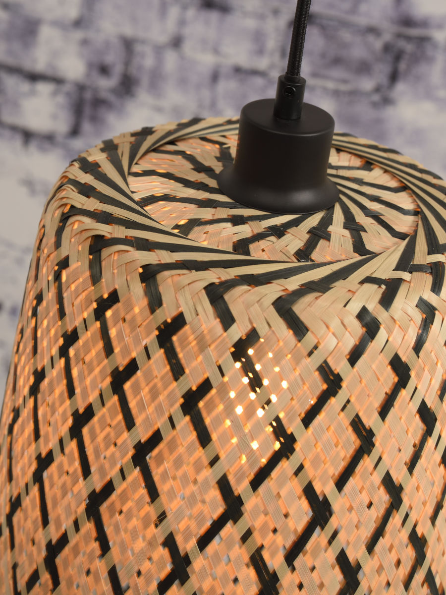 good&mojo-lámparacolgante-kalimantan-natural/negro-bambú-ø34cm-e27-kalimantan/h45/bn-06