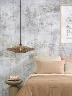 good&mojo-lámparacolgante-bali-natural/negro-bambú-ø60cm-e27-bali/h/6015/bn-07