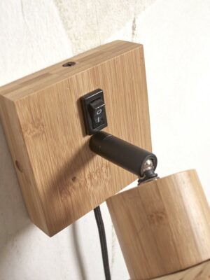 good&mojo-apliquedepared-java-natural/negro-bambú-ø15cm-e27-java/w/n/15/bn-07